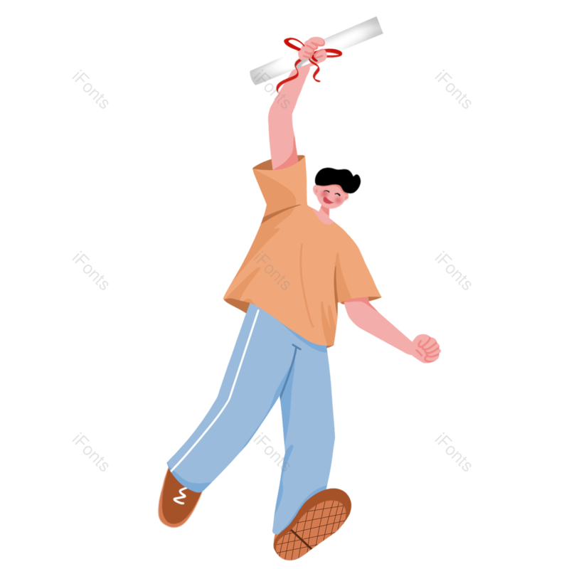 高考图片,学习元素,奔跑PNG,人物免抠素材